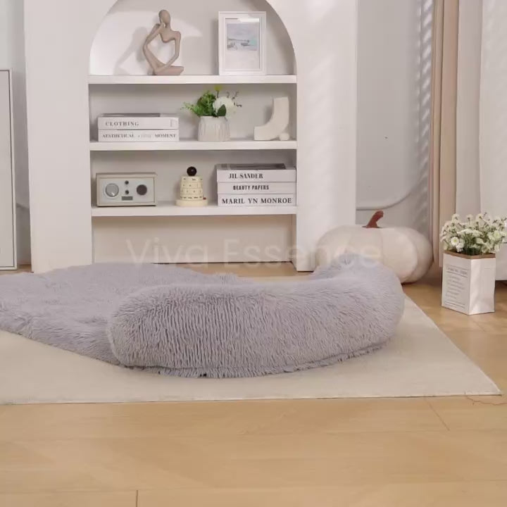 Calming pet bed in multiple sizes and colors for dogs and cats - vivaessencepet