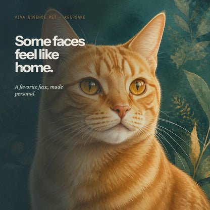 Custom pet portrait keepsake story video
