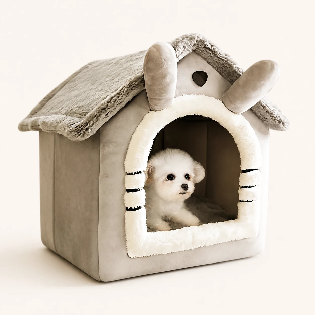 The Cozy Pop-Up Pet House & Cat Cave
