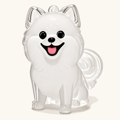 Small pet memorial keychain shown as a tangible remembrance piece - vivaessencepet