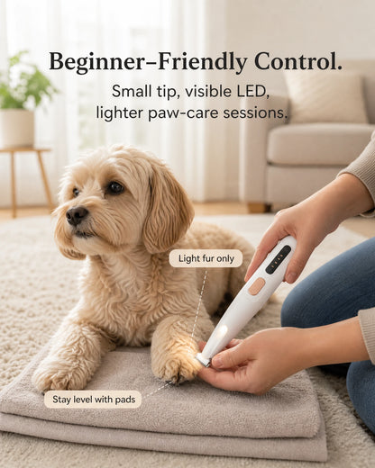 HydroGuard LED Waterproof Paw Groomer, Default white HydroGuard, Social Proof / Review Mining