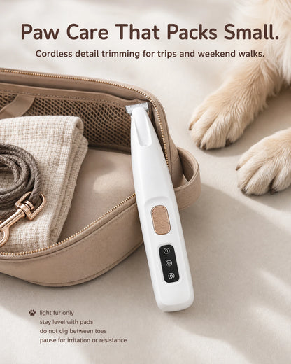 HydroGuard LED Waterproof Paw Groomer, Default white HydroGuard, Creative Custom Type